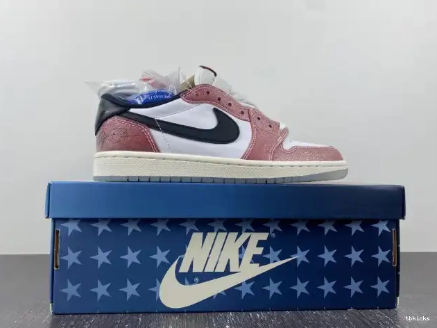 Rep TB X 1 JORDAN BLACK' LOW TROPHY AIR 'RED FN0432-017 ROOM OG 0422